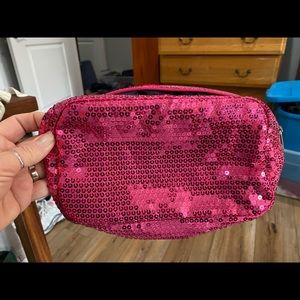 Victoria’s Secret pink makeup bag
